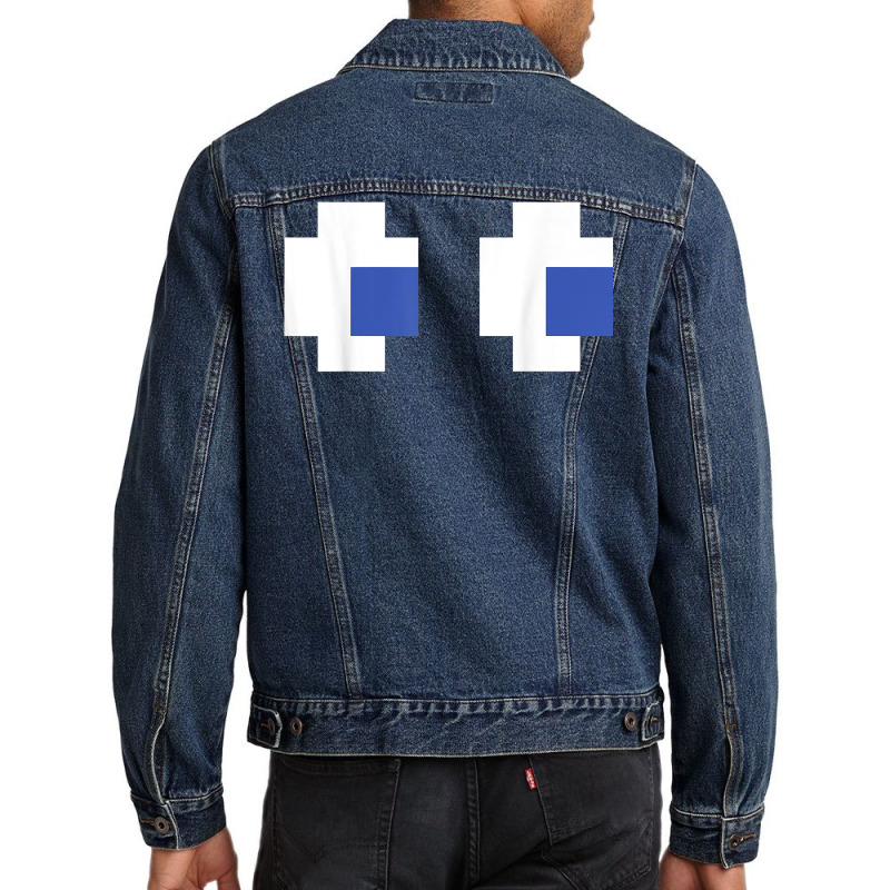 Retro Arcade Video Game Ghost T Shirt Men Denim Jacket by cm-arts | Artistshot