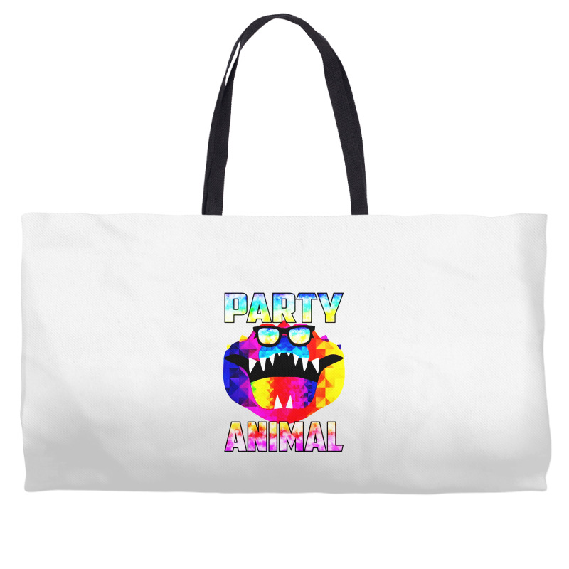 Party Animal Crocodile Alligator Weekender Totes | Artistshot