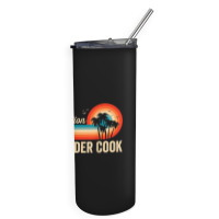 Short Order Cook Funny Birthday Retro Vintage Men Dad Skinny Tumbler | Artistshot