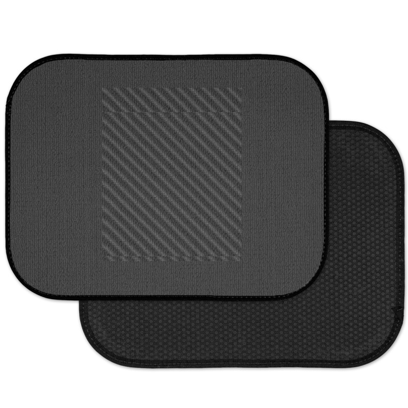 Carbon Fiber - Fancy Carbon Fiber Rear Car Mat | Artistshot