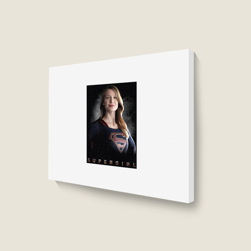 Supergirl, Stand Tall, Landscape Canvas Print | Artistshot