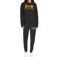 Coffee Dry Leaf Football And Halloween Tis The Season Fun Hoodie & Jogger Set | Artistshot