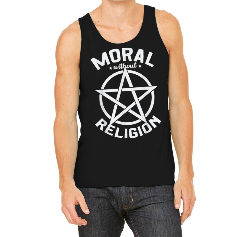 Moral Without Religion Atheist Blackcraft Agnostic Tank Top by KaydenLivingston | Artistshot