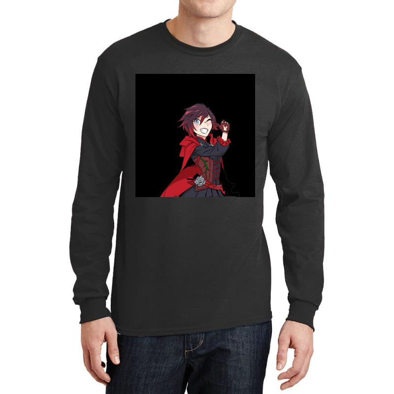 Rwby - Ruby Rose Chiffon Top Long Sleeve Shirts | Artistshot