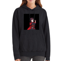 Rwby - Ruby Rose Chiffon Top Vintage Hoodie | Artistshot