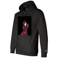 Rwby - Ruby Rose Chiffon Top Champion Hoodie | Artistshot