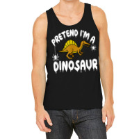 Pretend I'm A Spinosaurus Dinosaur Spooky Simple Quick Tank Top | Artistshot