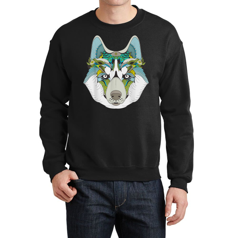 Easy Halloween Costume Wolf Crewneck Sweatshirt | Artistshot