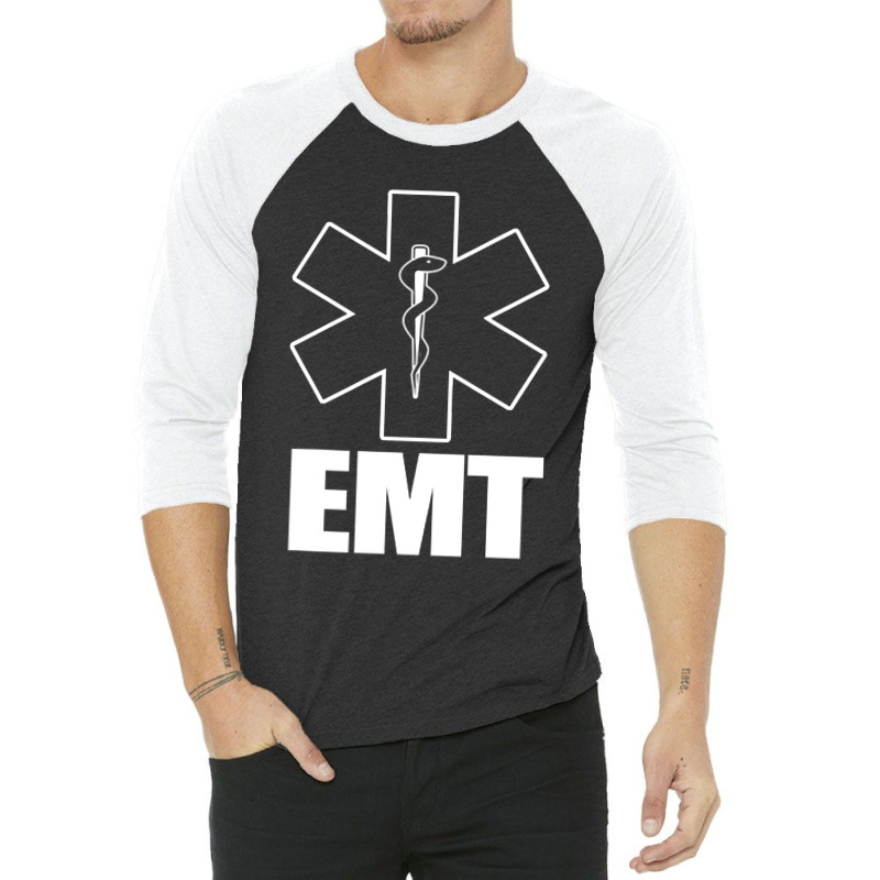 Emt Uniform Emergency Medical Technician 3/4 Sleeve Shirt | Artistshot