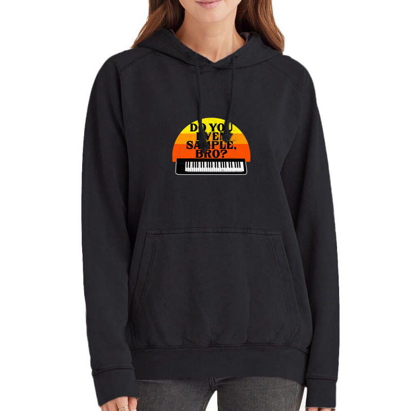 Sample Midi Piano Keyboard Music Recording Studio Vintage Hoodie | Artistshot