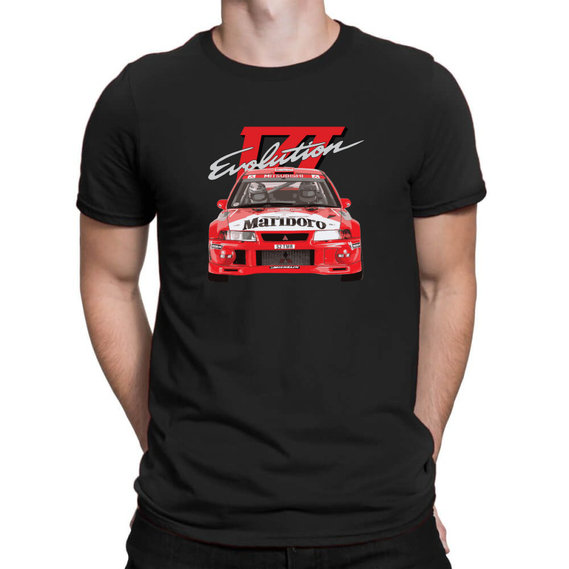 Evo 6 Vi Tme Wrc Ralliart Mitsubish Evolution Enkei Tommi Mäkinen T-Shirt by MarshaleenAnnetteHammer | Artistshot