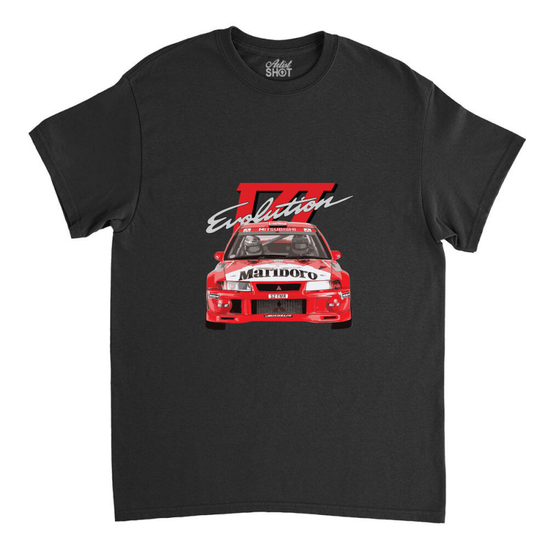 Evo 6 Vi Tme Wrc Ralliart Mitsubish Evolution Enkei Tommi Mäkinen Classic T-shirt by MarshaleenAnnetteHammer | Artistshot