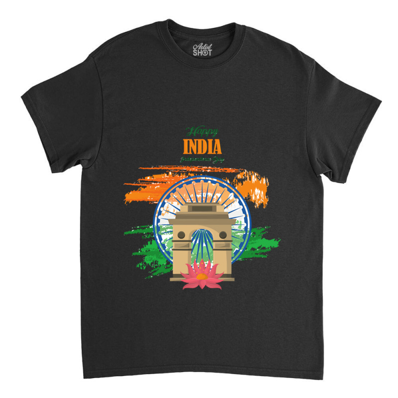 India Independence Day Classic T-shirt by cm-arts | Artistshot