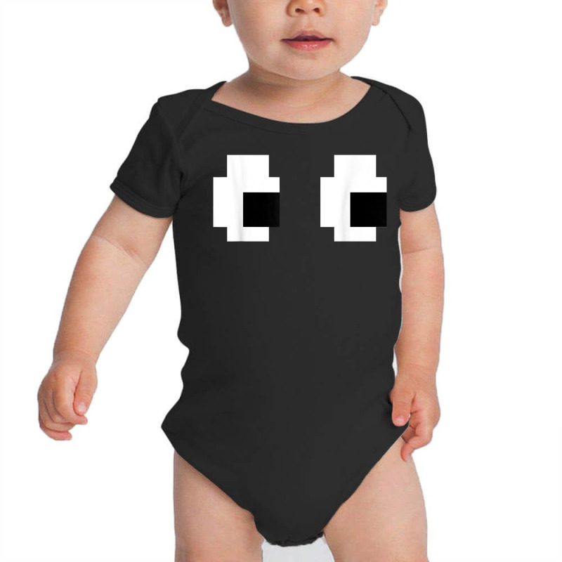 Retro Arcade Game Ghost 80s 8 Bit Halloween Group Costume T Shirt Baby Bodysuit by cm-arts | Artistshot