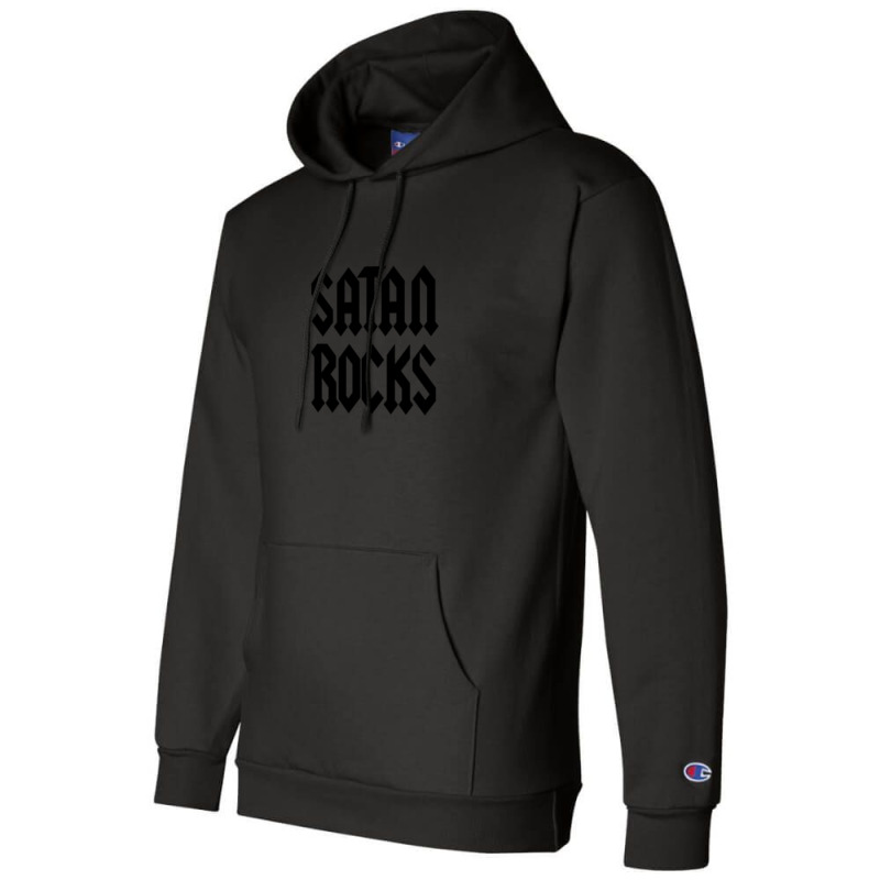 Satan Rocks Champion Hoodie by TerranceLHawkins | Artistshot