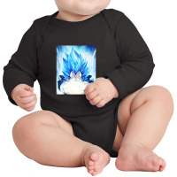 Vegeta Final Flash, Vegeta Long Sleeve Baby Bodysuit | Artistshot