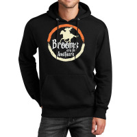 Brooms Are For Amateurs Funny Halloween Witch On A Horse Unisex Hoodie | Artistshot