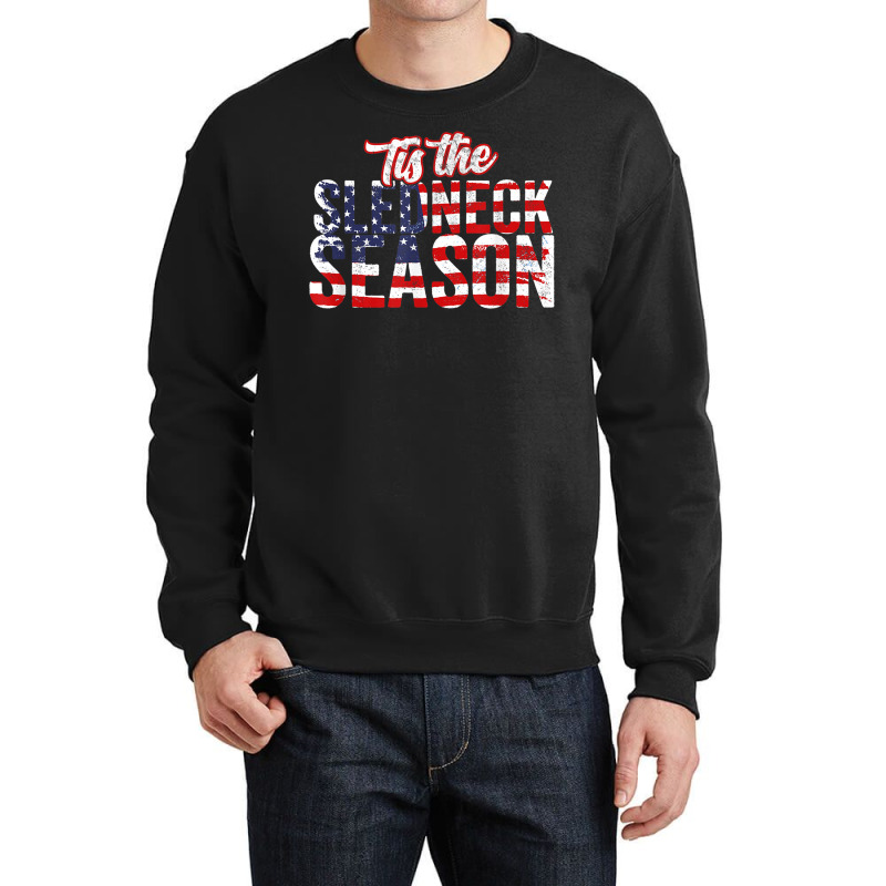 American Sledneck Season   Motor Sled Snowmobiler Christmas Crewneck Sweatshirt by Sombre | Artistshot