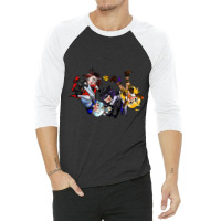 Rwby Flip Out 3/4 Sleeve Shirt | Artistshot