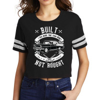 Built Not Bought   More Time Than Money T Shirt Scorecard Crop Tee | Artistshot