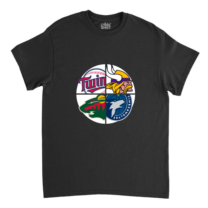 Minnesota Sports Classic T-shirt | Artistshot