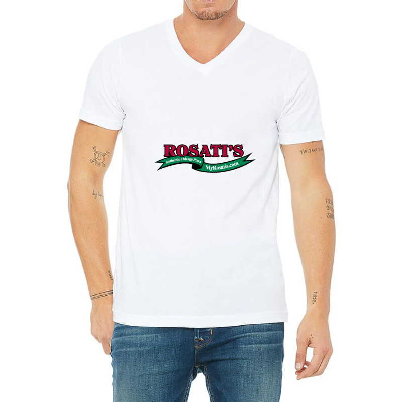 Rosati's Authentic Resto V-neck Tee | Artistshot