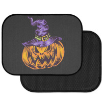 Halloween Pumpkin Witch Hat Witchcraft Costume Rear Car Mat | Artistshot