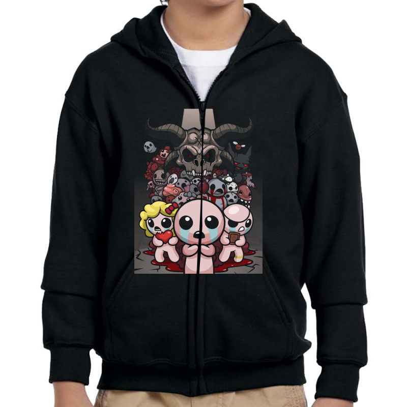 The Binding Of Isaac Youth Zipper Hoodie by innasubyan | Artistshot