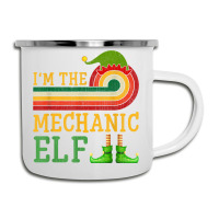 I'm The Mechanic Elf Matching Group Christmas Party Pajama Camper Cup | Artistshot