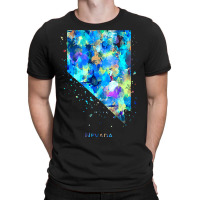 Nevada Map T-shirt | Artistshot