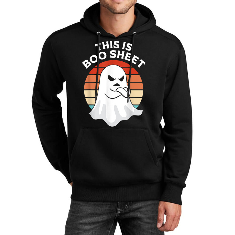 This Is Boo Sheet Ghost Retro Halloween Costume Men Women Unisex Hoodie | Artistshot