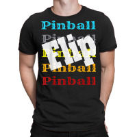 Vintage Pinball Retro Arcade Game Player Flip Winner Winning T-shirt | Artistshot