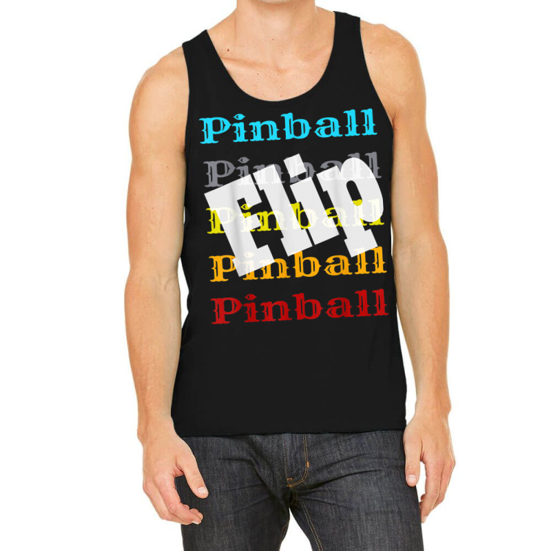 Vintage Pinball Retro Arcade Game Player Flip Winner Winning Tank Top | Artistshot