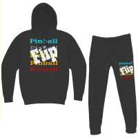 Vintage Pinball Retro Arcade Game Player Flip Winner Winning Hoodie & Jogger Set | Artistshot