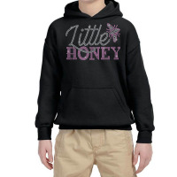 Little Honey Butterfly Rhinestone Design For Woman Birthday Youth Hoodie | Artistshot