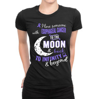 Esophageal Cancer  Esophageal Cancer Awareness Ladies Fitted T-shirt | Artistshot