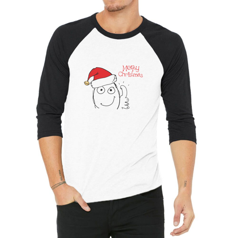 Merry Christmas 3/4 Sleeve Shirt | Artistshot