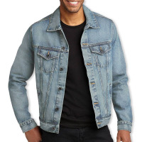 Merry Christmas Men Denim Jacket | Artistshot