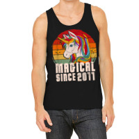 Magical Since 2011 Vintage Unicorn Birthday Tank Top | Artistshot