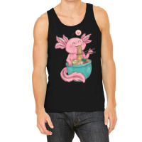 Ramen Axolotl Noodles Graphic Tank Top | Artistshot