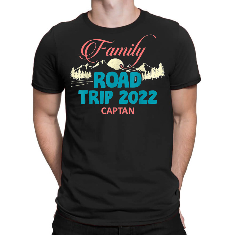 Camping Fun Matching Family Road Trip 2022 Captain T-shirt | Artistshot