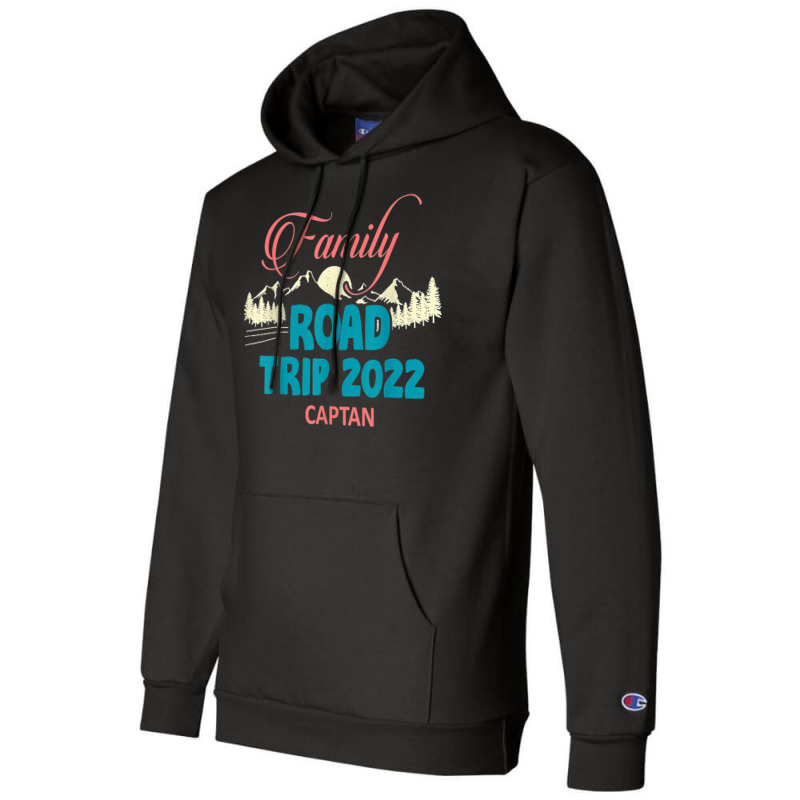 Camping Fun Matching Family Road Trip 2022 Captain Champion Hoodie | Artistshot