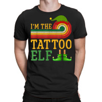 I'm The Tattoo Elf Matching Group Christmas Party Pajama T-shirt | Artistshot