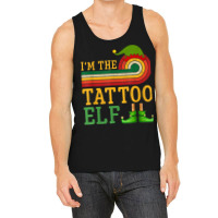 I'm The Tattoo Elf Matching Group Christmas Party Pajama Tank Top | Artistshot