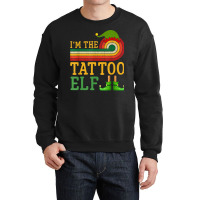 I'm The Tattoo Elf Matching Group Christmas Party Pajama Crewneck Sweatshirt | Artistshot