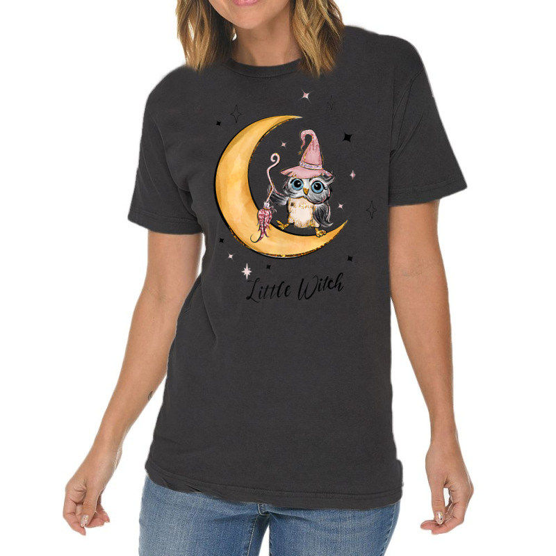 Little Witch Funny Halloween Gifts Vintage T-shirt | Artistshot