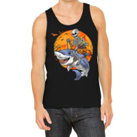 Halloween Skeleton Shark Kids Boys Girls Funny Halloween Tank Top | Artistshot