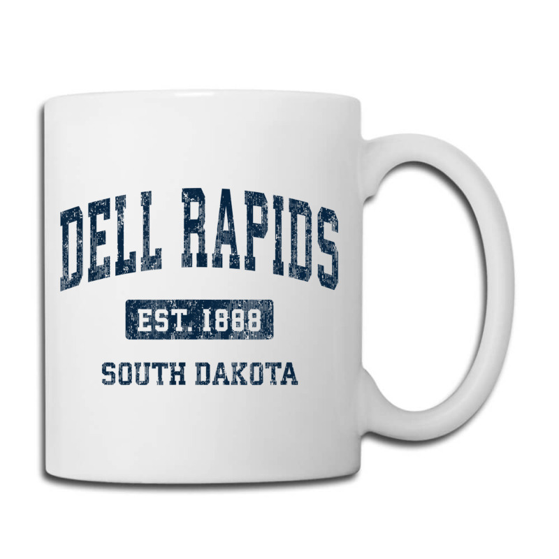 Dell Rapids South Dakota Sd Vintage Athletic Sports Design Coffee Mug | Artistshot