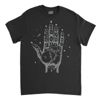 Last Minute Halloween Palmistry Zodiac Psychic Classic T-shirt | Artistshot