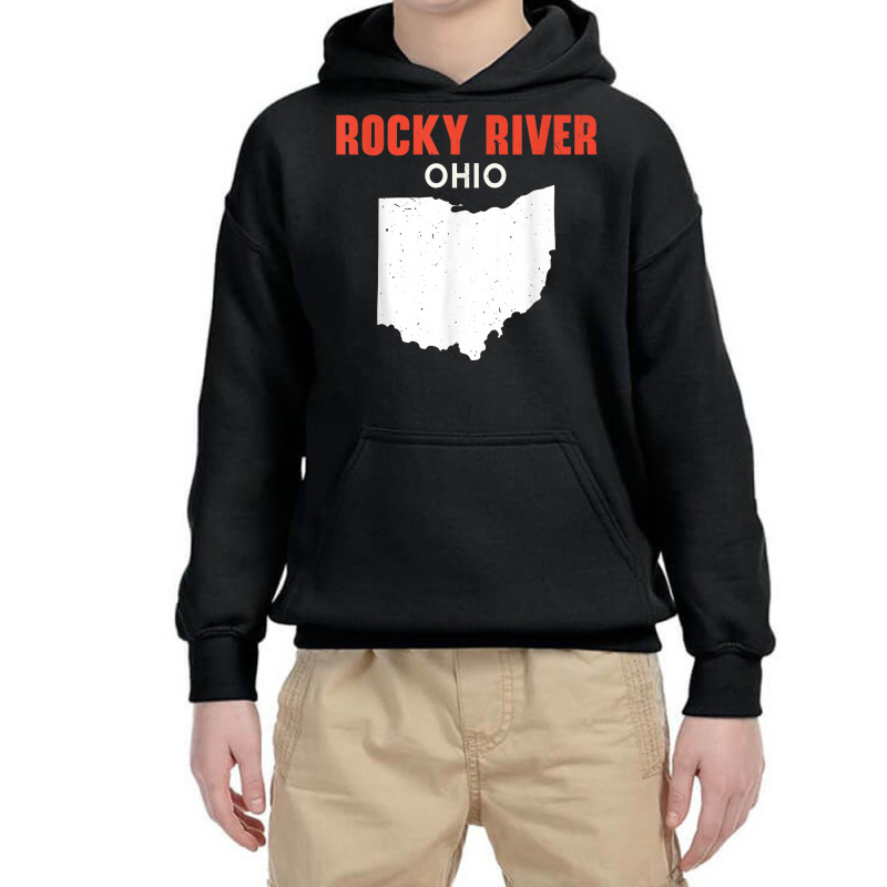 Rocky River Ohio Usa State America Travel Ohioan Youth Hoodie by Posh | Artistshot